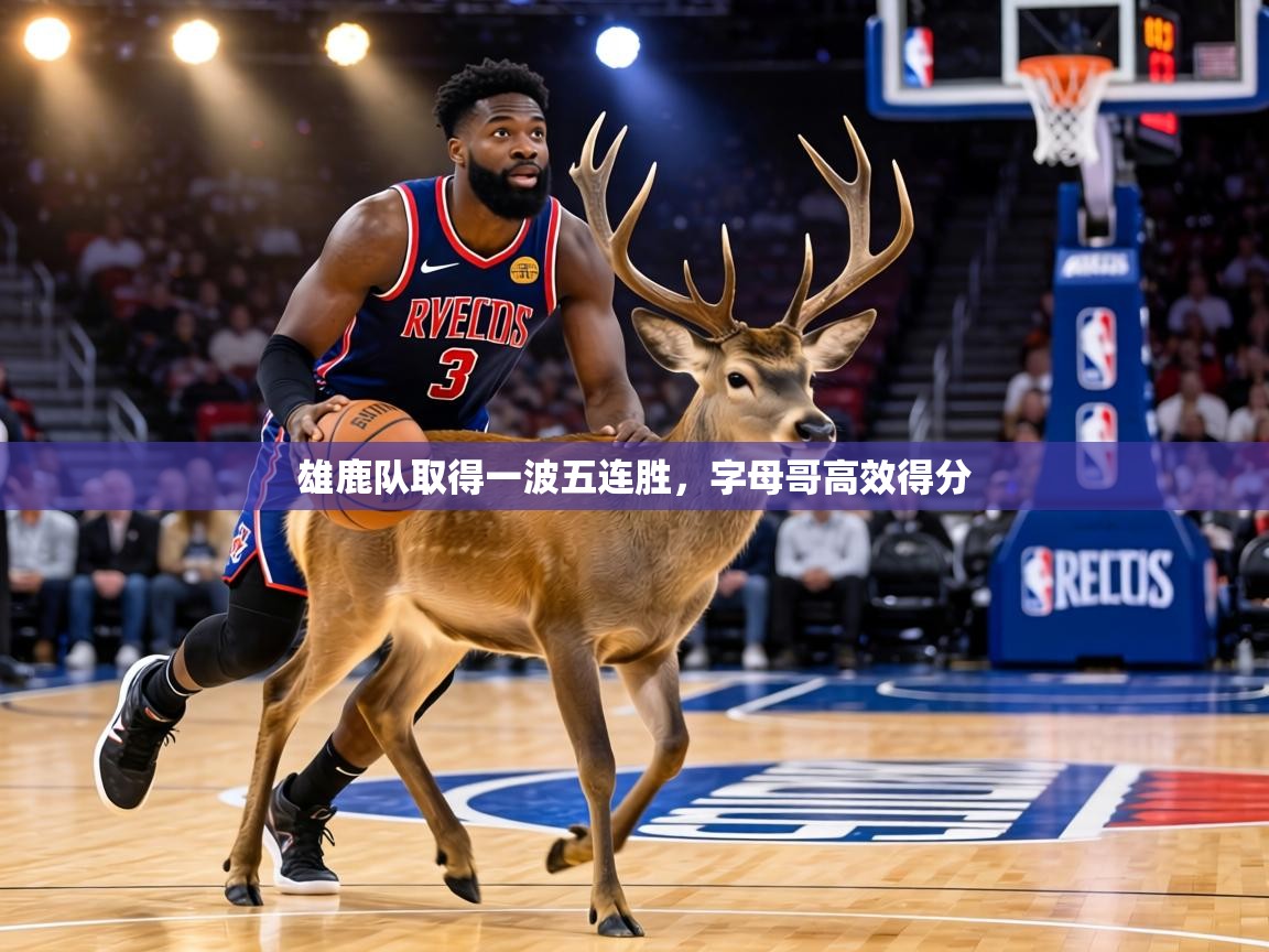 雄鹿队取得一波五连胜，字母哥高效得分  第1张